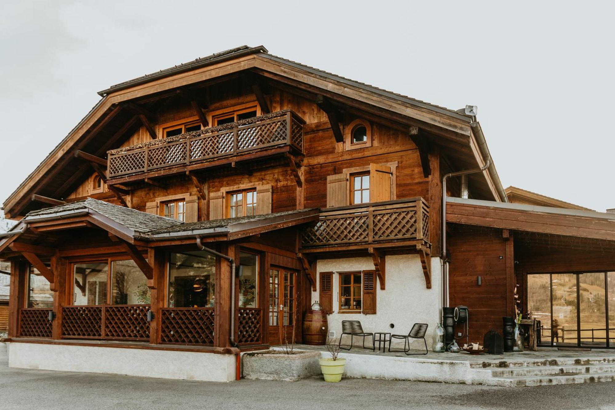 Hotel Restaurant La Ferme De Cupelin Сен-Жерве-Ле-Бэн Экстерьер фото